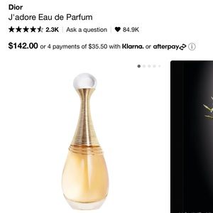Christian Dior j’adore EDP 50 ML